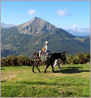 das Bergmassif  Mont Beas in den Pyrenäen